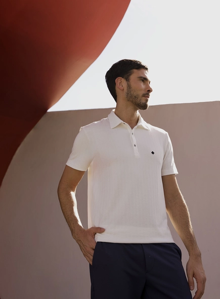 Polo Masculina Manga Curta
