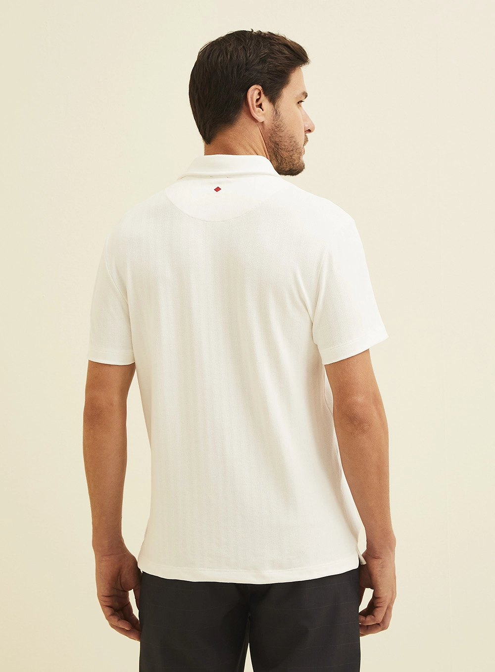 Polo Masculina Manga Curta Off Shell 4