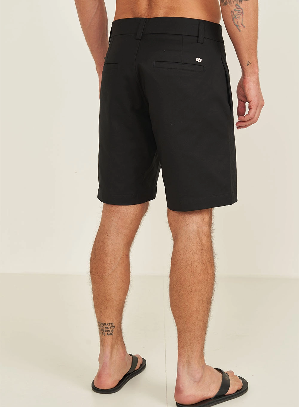Bermuda Masculina New Chino Preto