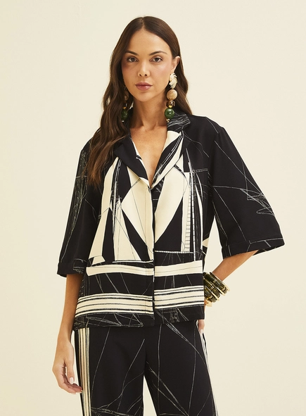 Camisa Feminina Estampada