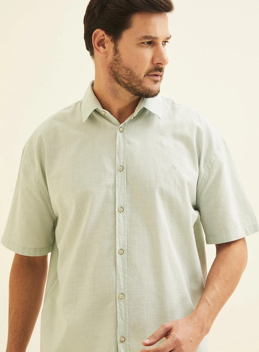 Camisa Masculina Barcelona Verde
