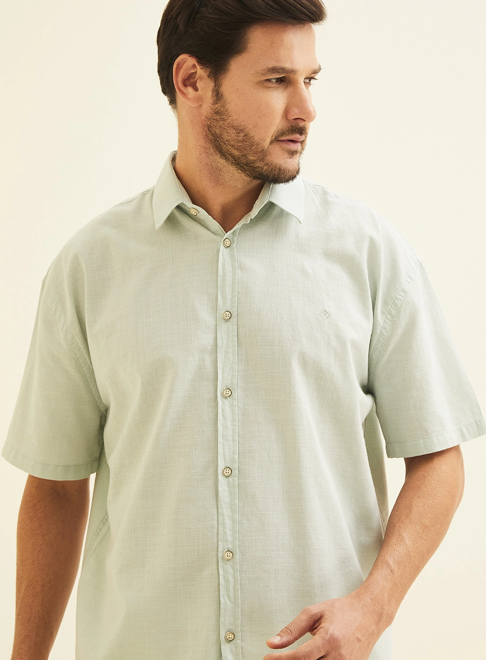 Camisa Masculina Barcelona Verde 3