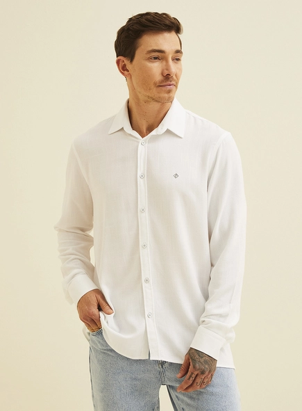 Camisa Em Linho Relax