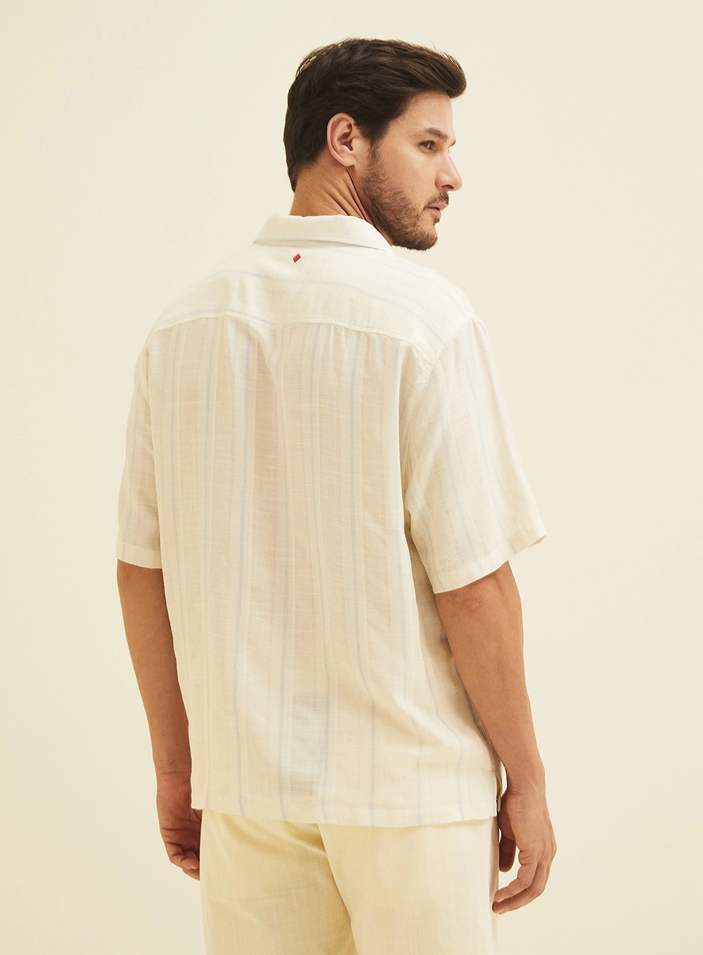 Camisa Listrada Vintage Over Estampados 4