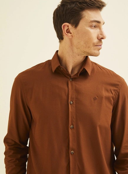 Camisa Masculina Relax Manga Longa