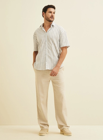 Camisa Masculina Relax Listrada