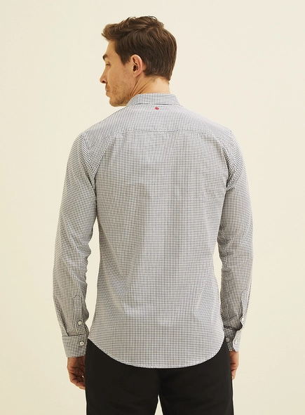 Camisa Xadrez Slim Fit