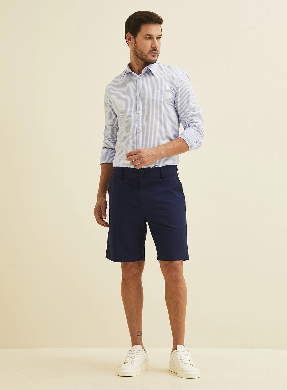 Camisa Listrada Slim Fit Estampados 5