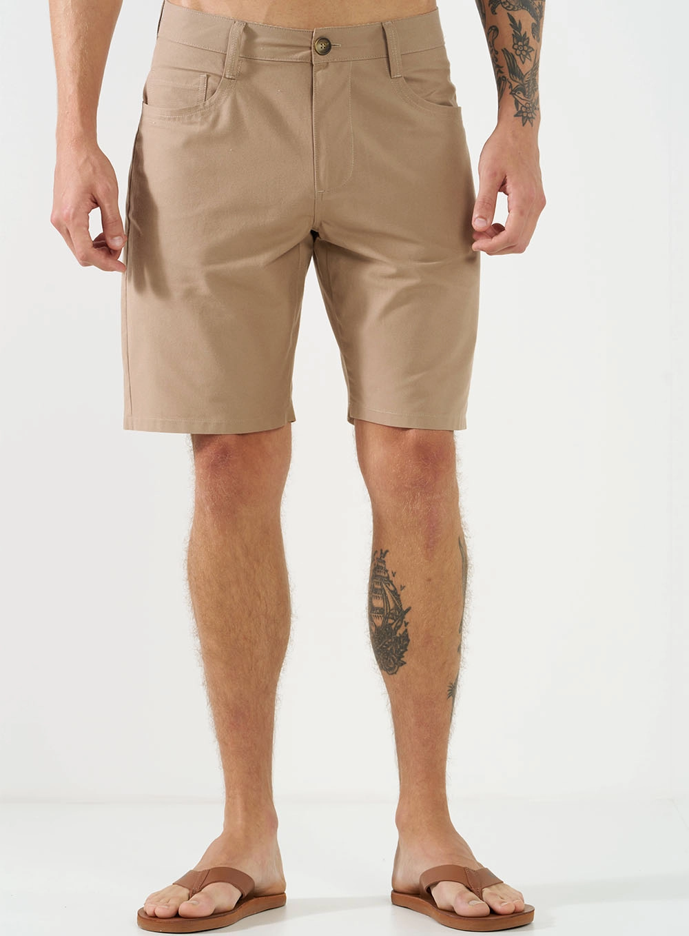Bermuda Masculina New Davi Bege