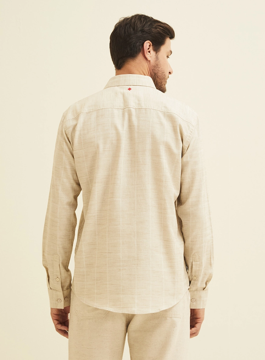 Camisa Em Linho Relax Estampados
