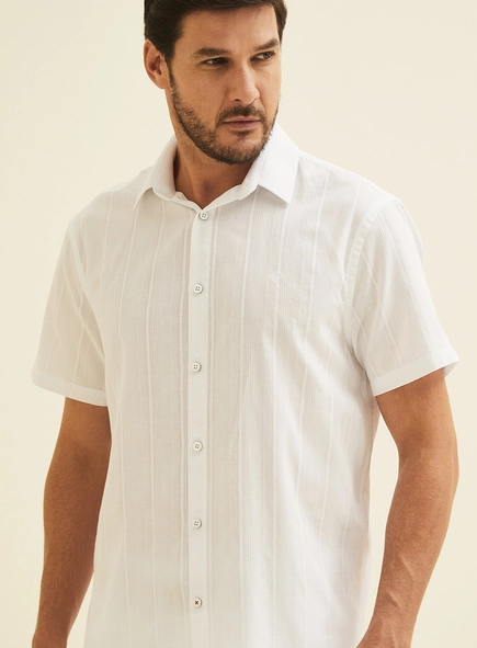Camisa Relax Manga Curta