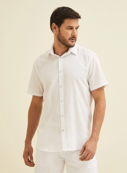 Camisa Relax Manga Curta