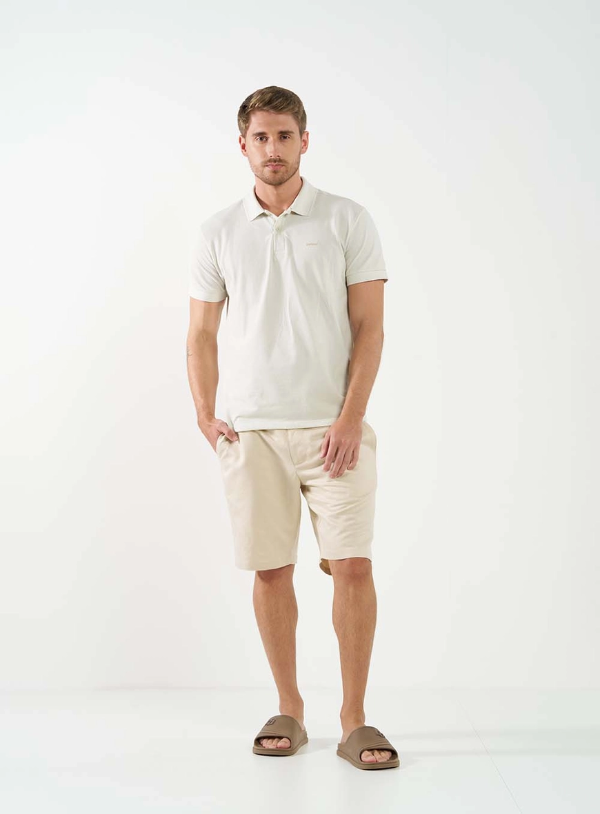 Bermuda Masculina Com Linho
