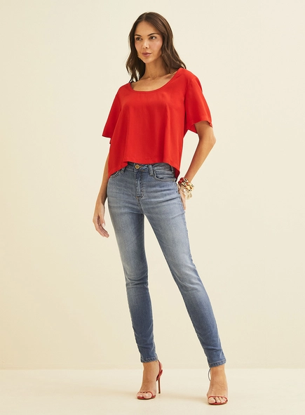 Camiseta Feminina Reta