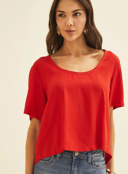 Camiseta Feminina Reta
