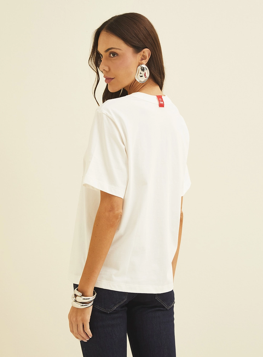 Camiseta Feminina Manga Curta Off Shell 4