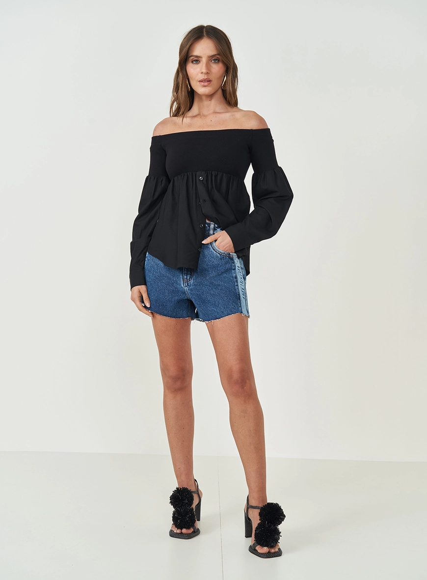 Short Jeans Feminino Jade