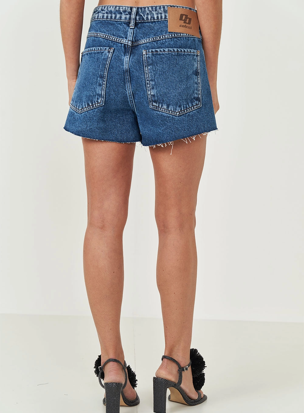 Short Jeans Feminino Jade Índigo