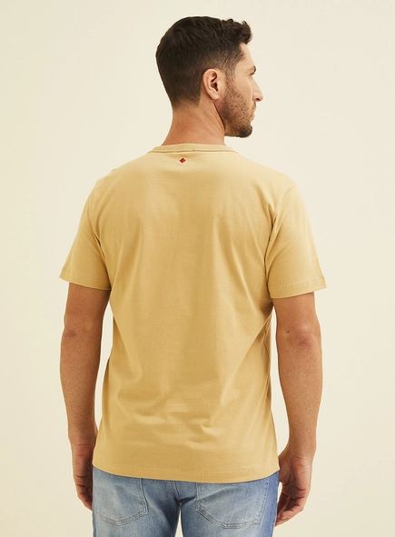 Camiseta Masculina New Slim Manga Curta