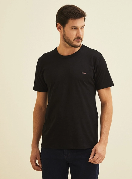Camiseta New Slim Com Detalhe Em Logo