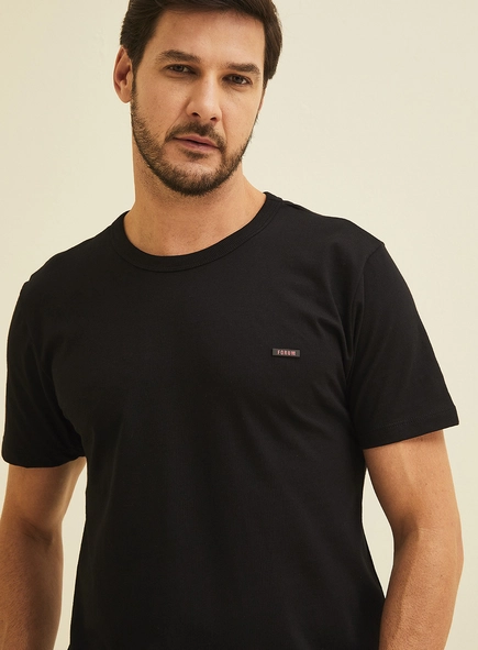Camiseta New Slim Com Detalhe Em Logo