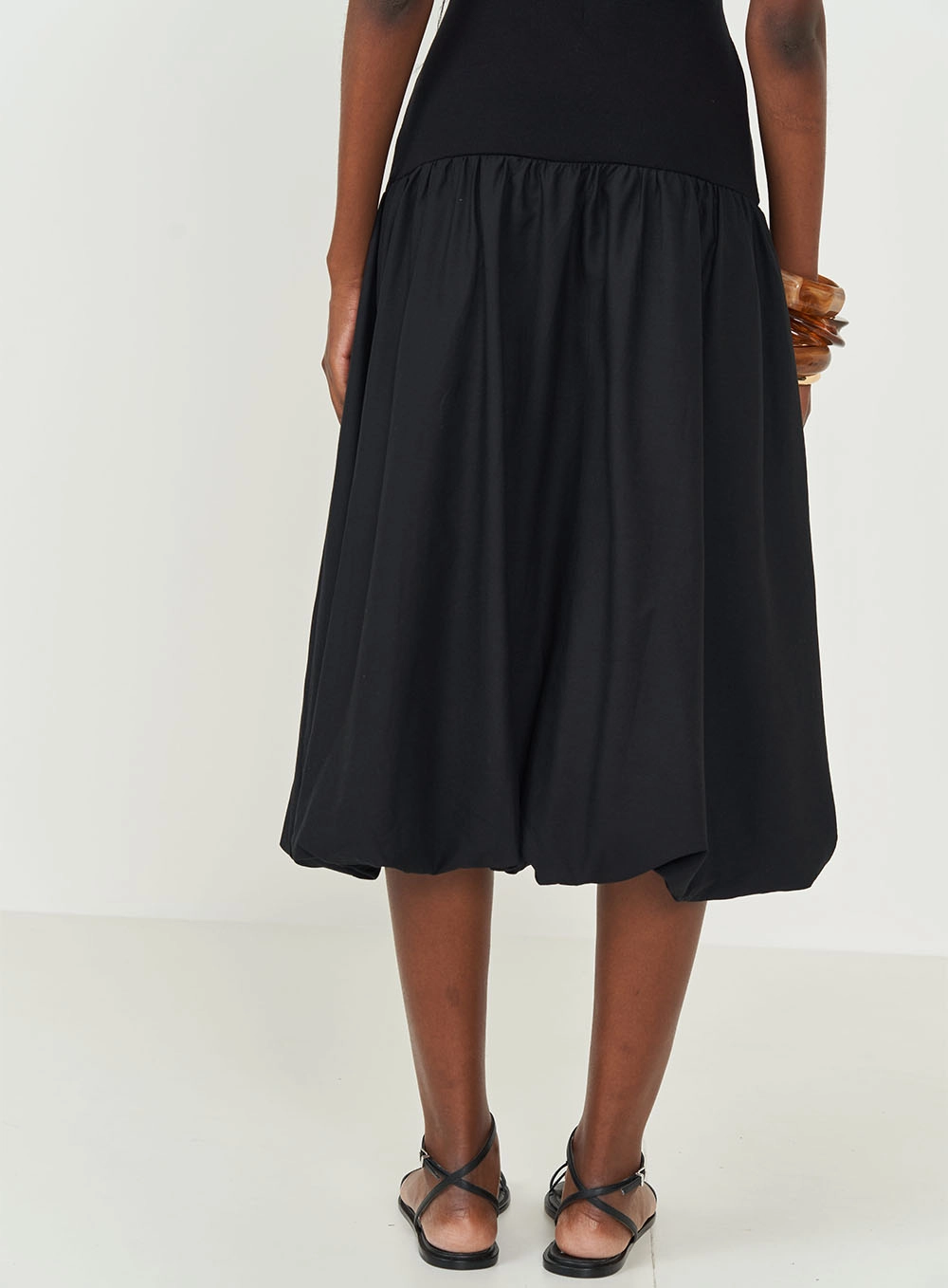 Saia Midi Balonê Joana Preto