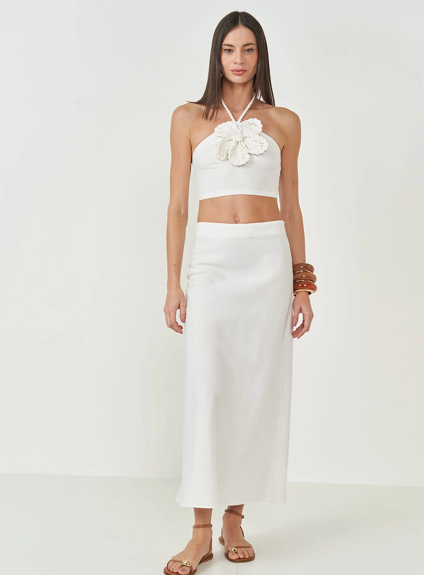 Saia Midi Jade