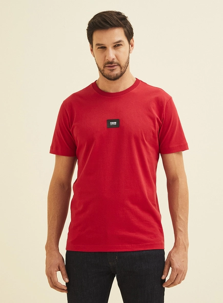 Camiseta New Slim Com Logo Frontal