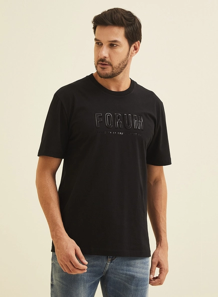 Camiseta Com Estampa Em Logo