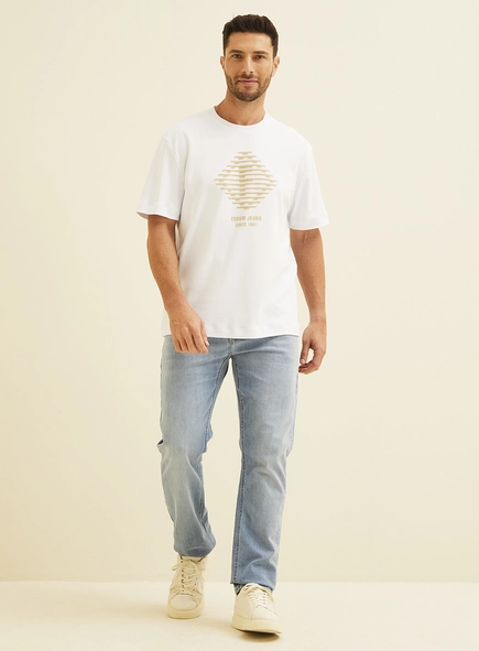 Camiseta Masculina Basic Com Logo