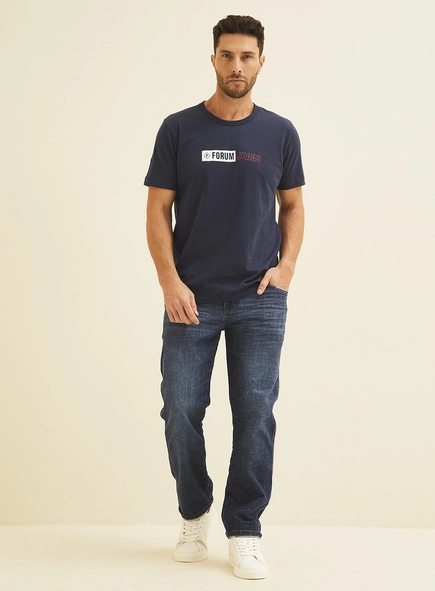 Camiseta New Slim Com Logo Frontal