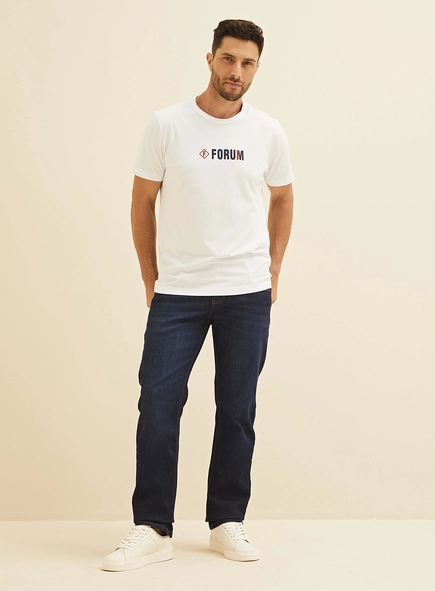 Camiseta New Slim Com Logo Frontal