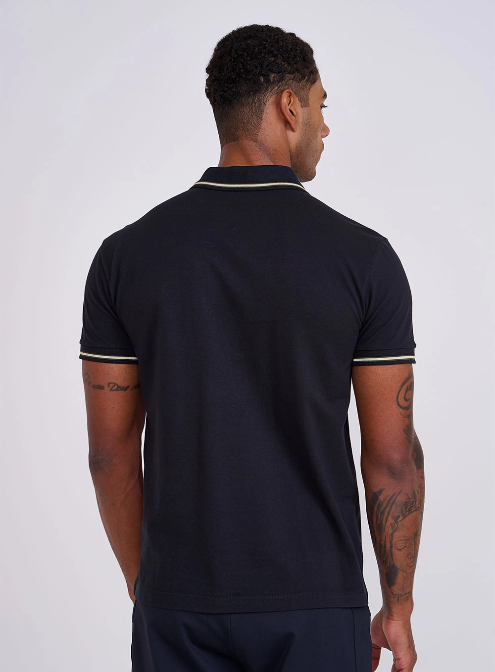 Polo Masculina Brasil Preto