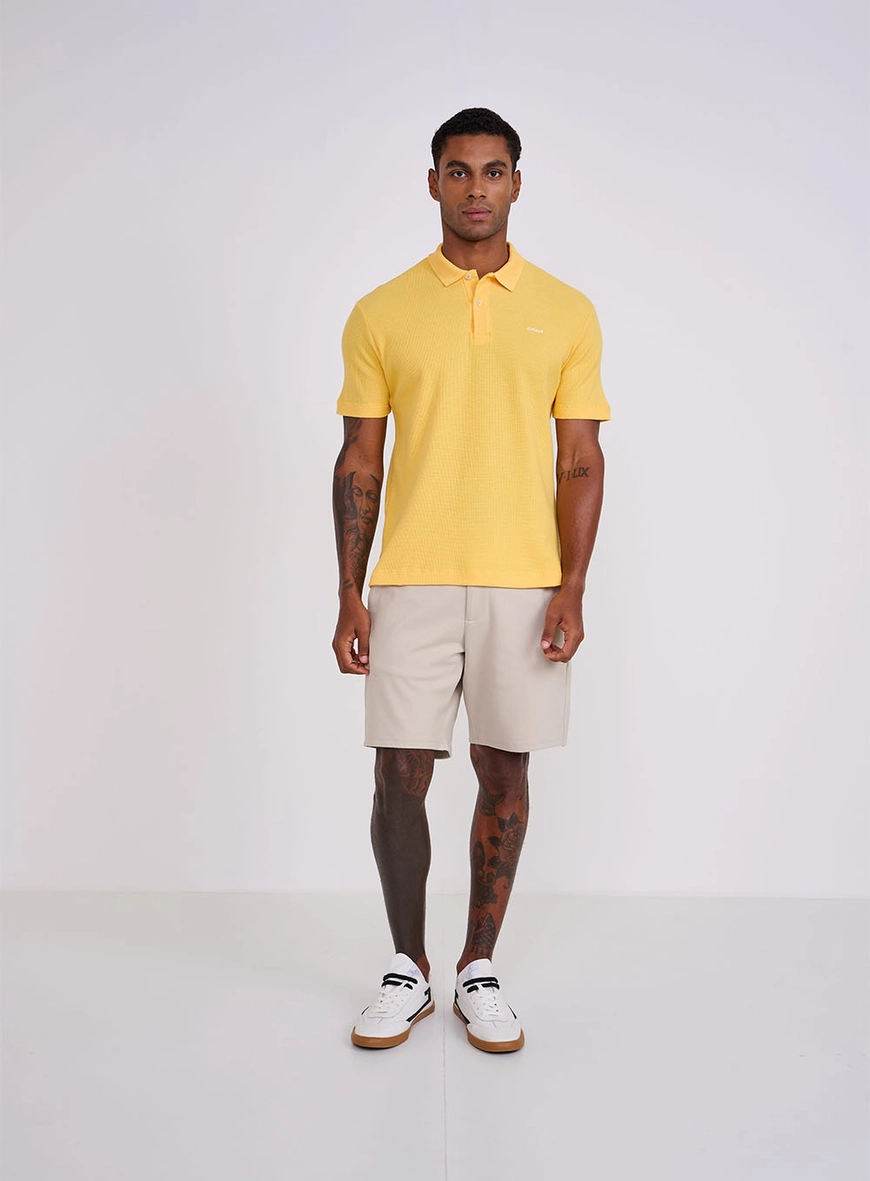 Polo Masculina Slim