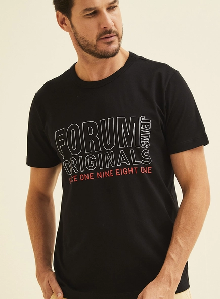 Camiseta New Slim Com Estampa