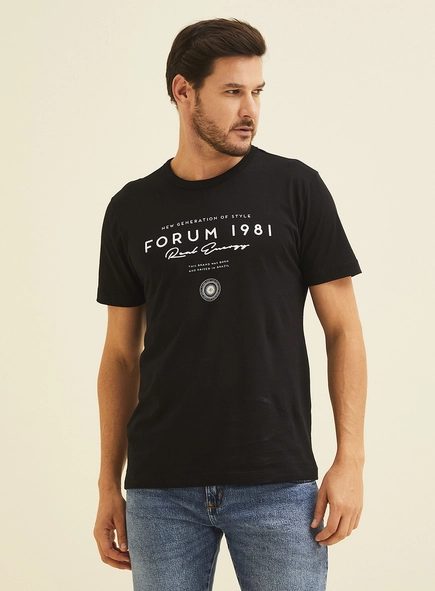 Camiseta Com Estampa Frontal