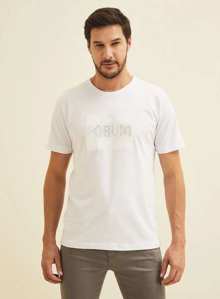 Camiseta New Slim Com Estampa 3d