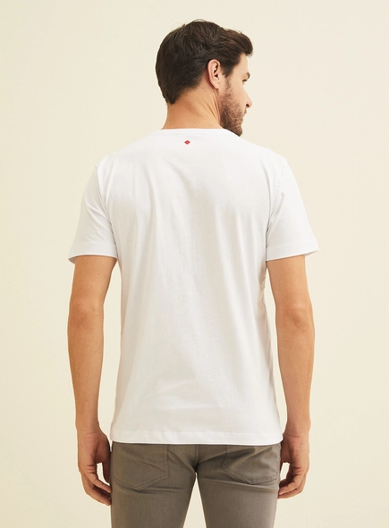Camiseta New Slim Com Estampa 3d