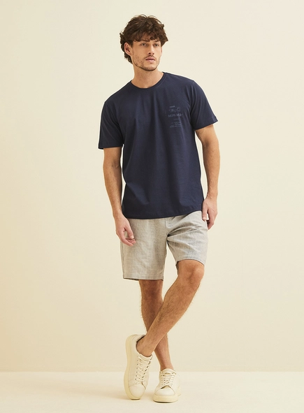 Camiseta New Slim Manga Curta