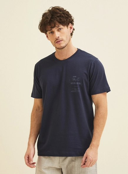 Camiseta New Slim Manga Curta