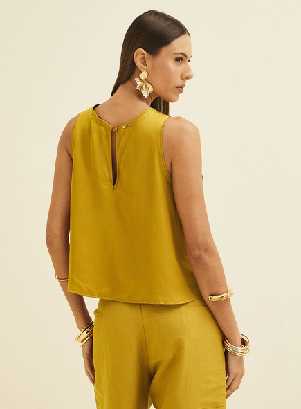 Blusa Ampla Acetinada