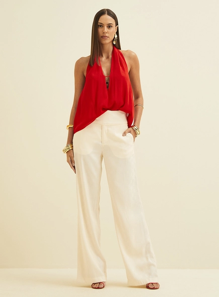 Blusa Solta Frente Única