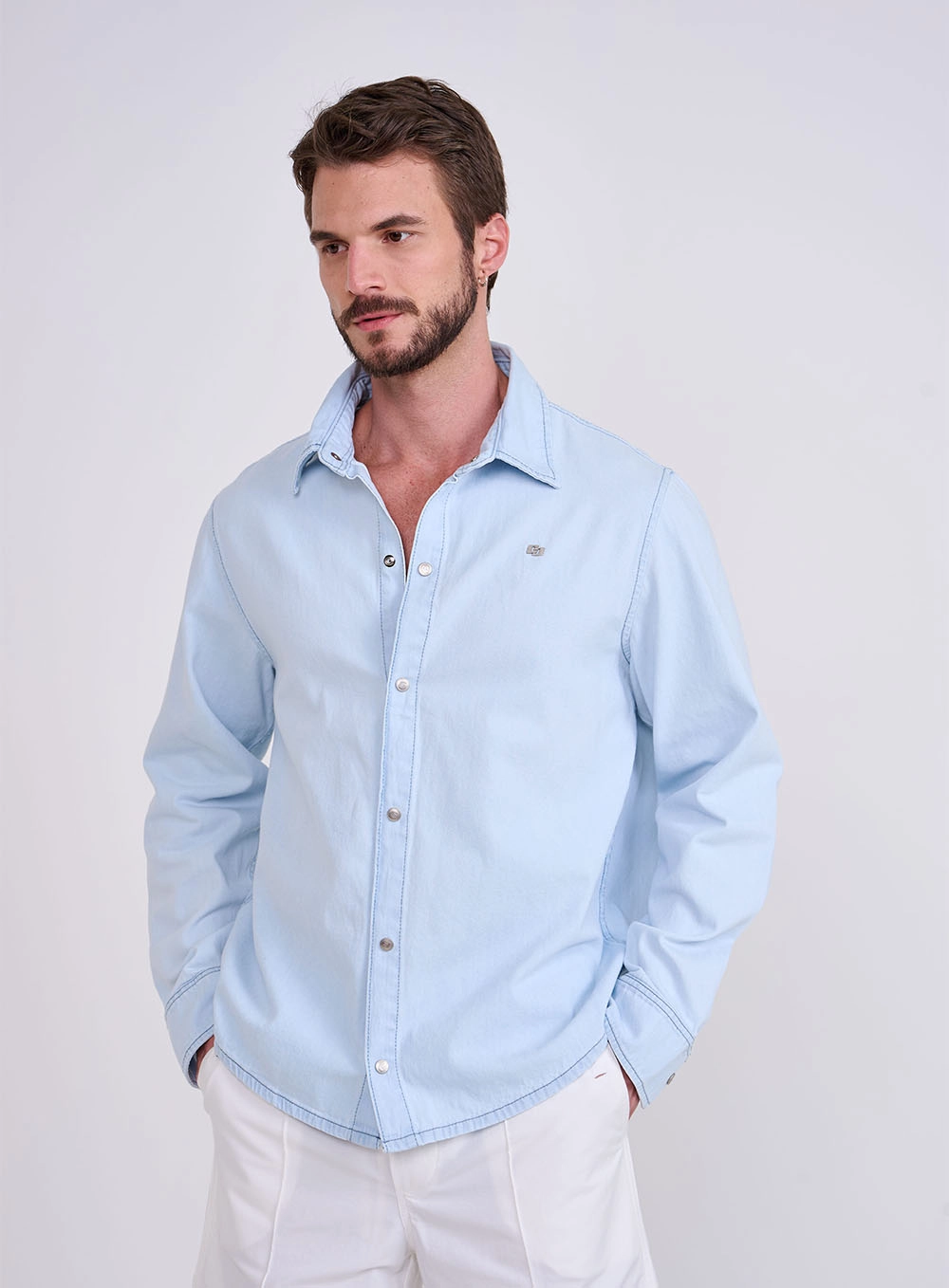 Camisa Thulio Manga Longa | Colcci