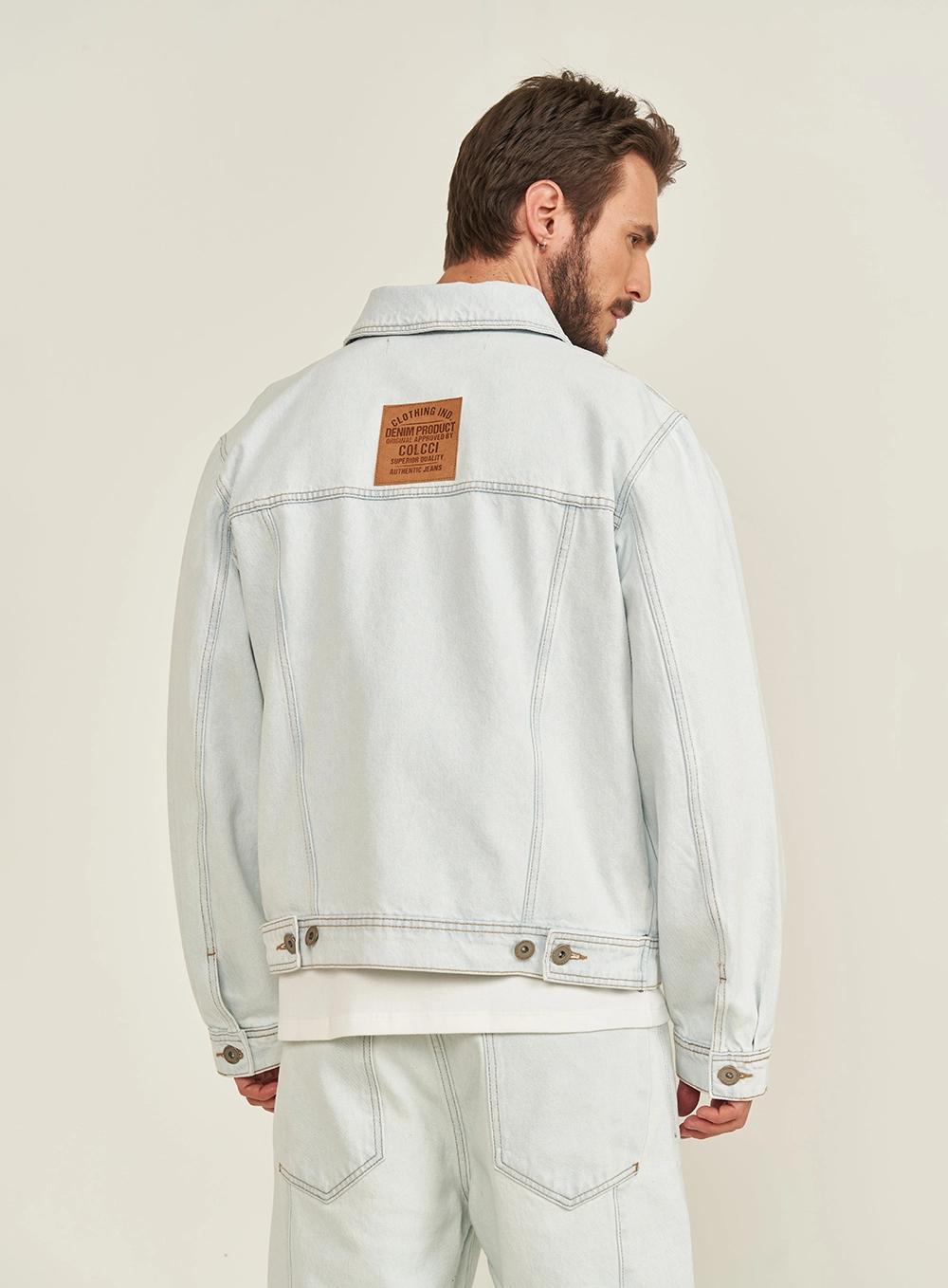 Jaqueta Slim Jeans Índigo