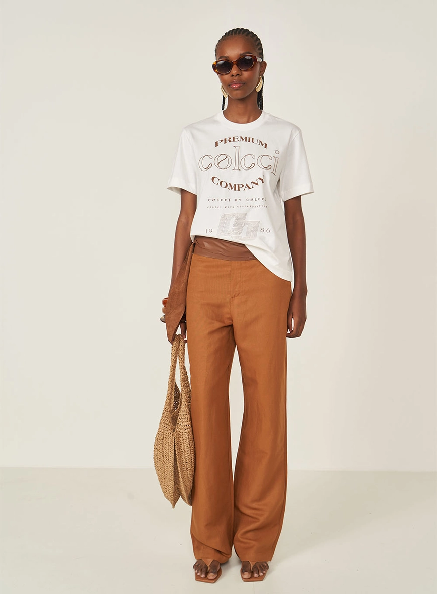 Camiseta Feminina Oversized Com Estampa