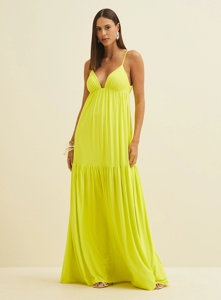Vestido Longo Fluido