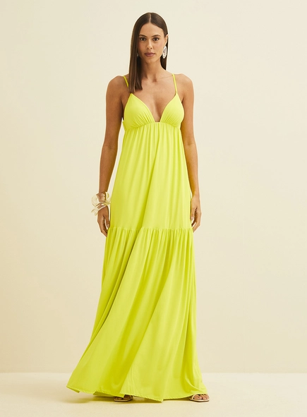 Vestido Longo Fluido