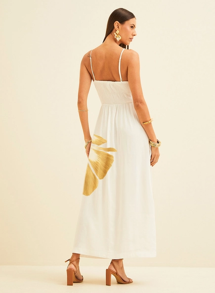 Vestido Longo Estampado