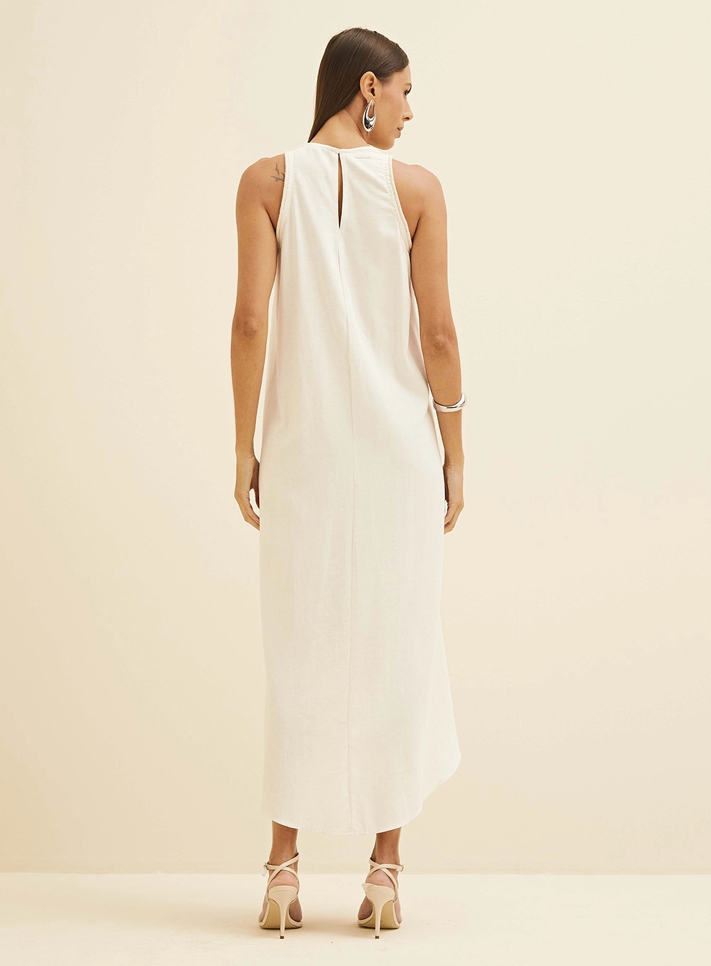 Vestido Longo Amplo Off Shell 3