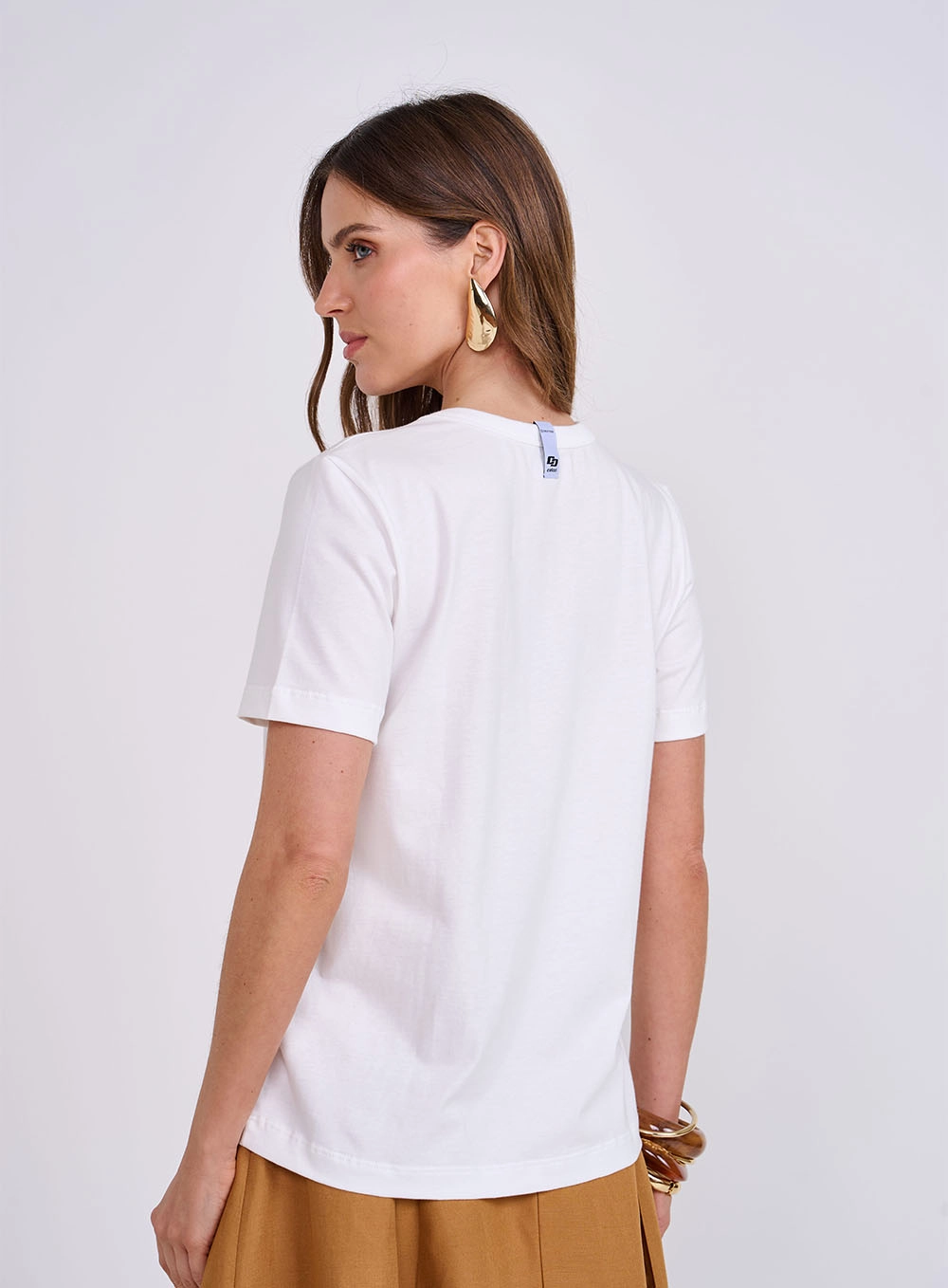 Camiseta Comfort Com Estampa Off Shell